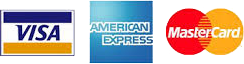 Visa, American Express, Mastercard Icon