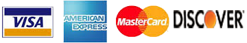 Visa | American Express | Mastercard | Discover